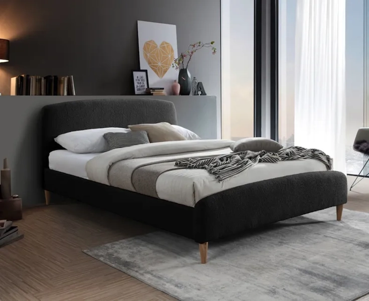 Treviso Charcoal Bed Frame